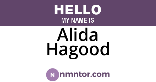 Alida Hagood