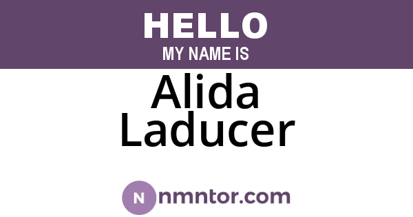 Alida Laducer