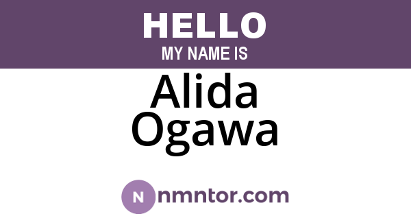 Alida Ogawa