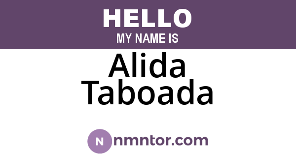 Alida Taboada