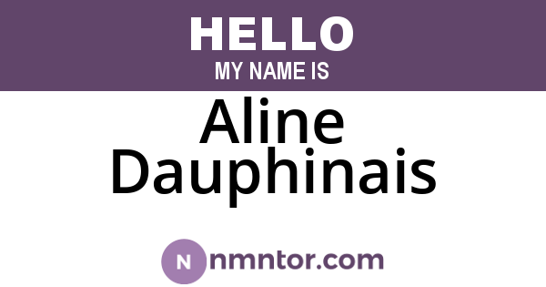 Aline Dauphinais