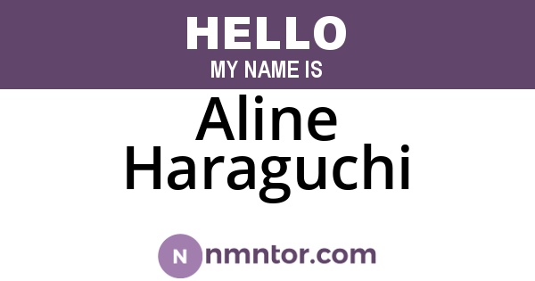 Aline Haraguchi