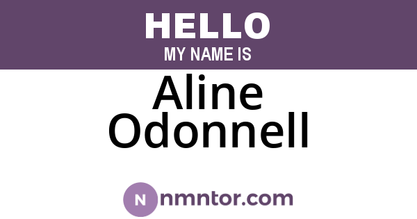 Aline Odonnell