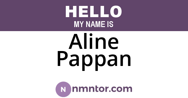 Aline Pappan