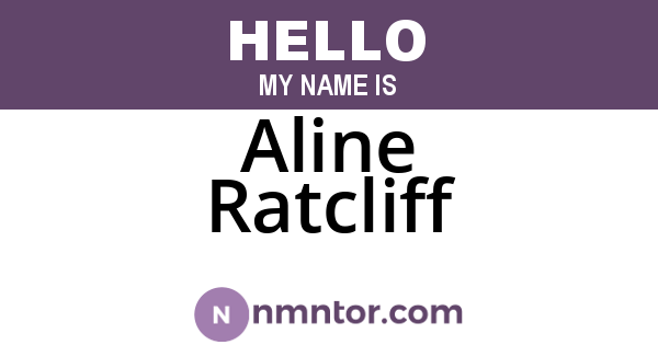 Aline Ratcliff