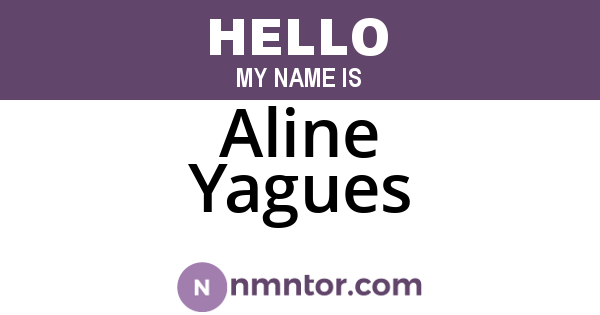 Aline Yagues