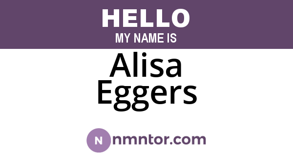 Alisa Eggers