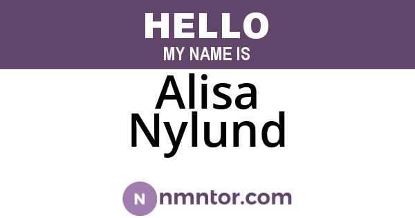 Alisa Nylund