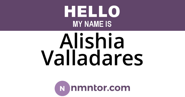 Alishia Valladares