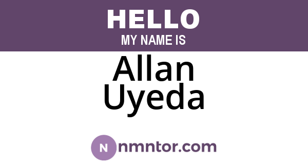 Allan Uyeda