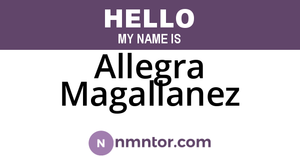 Allegra Magallanez