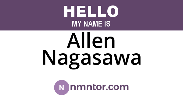 Allen Nagasawa