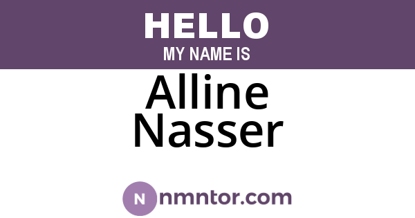 Alline Nasser