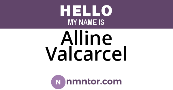 Alline Valcarcel