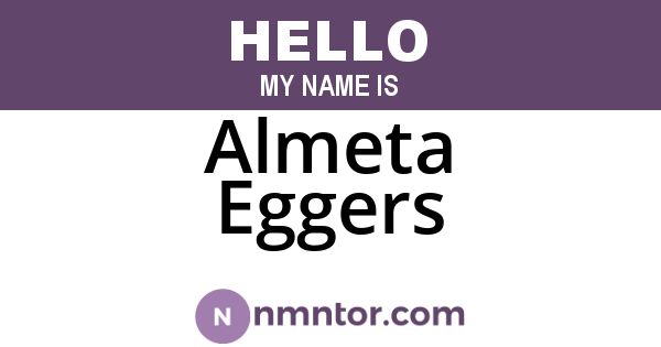 Almeta Eggers