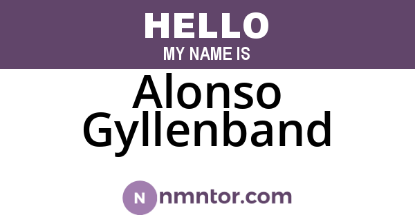Alonso Gyllenband