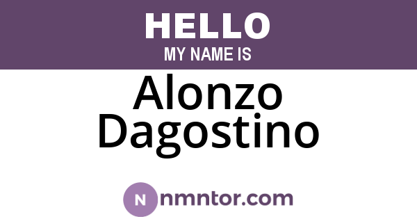 Alonzo Dagostino