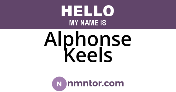 Alphonse Keels