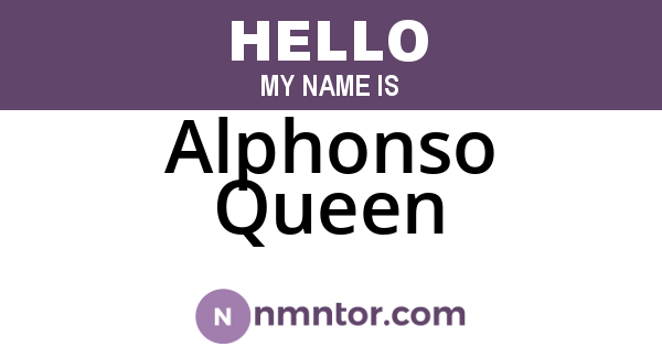Alphonso Queen