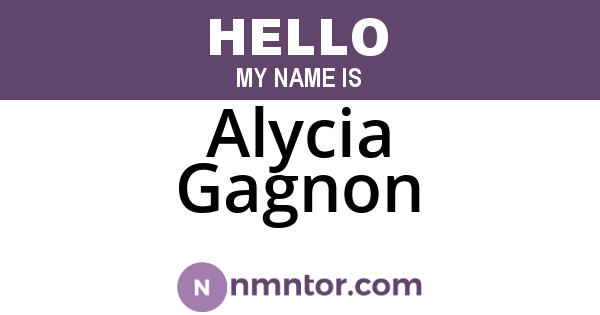 Alycia Gagnon