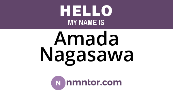 Amada Nagasawa