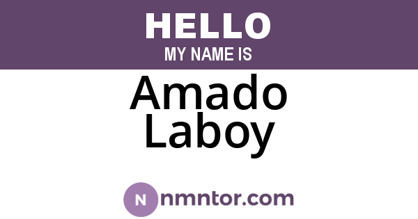 Amado Laboy