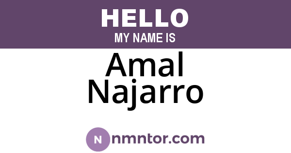 Amal Najarro