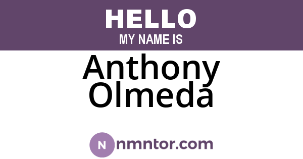 Anthony Olmeda