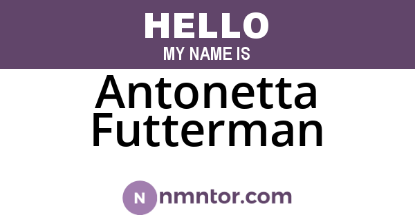 Antonetta Futterman