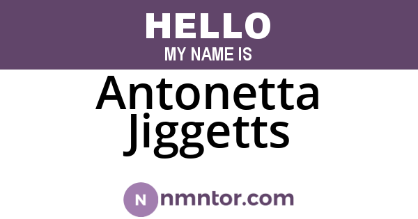 Antonetta Jiggetts