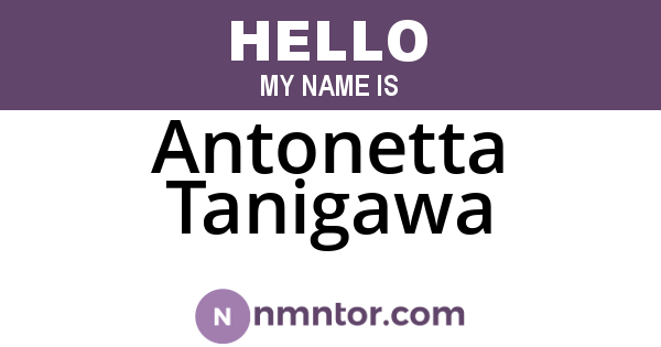 Antonetta Tanigawa
