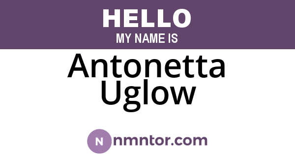 Antonetta Uglow