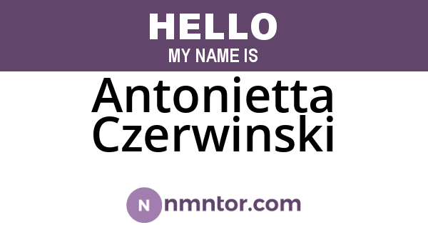 Antonietta Czerwinski