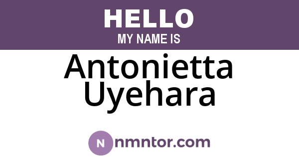 Antonietta Uyehara