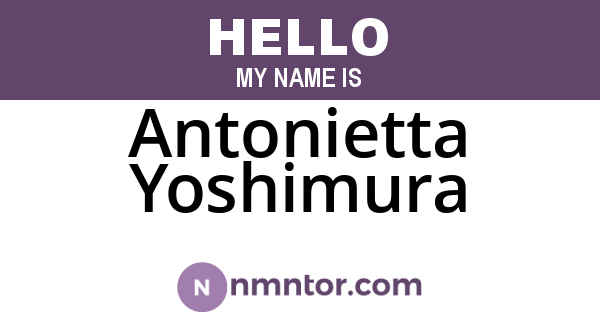 Antonietta Yoshimura
