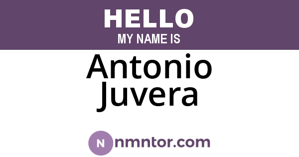 Antonio Juvera
