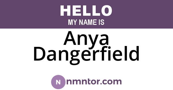 Anya Dangerfield