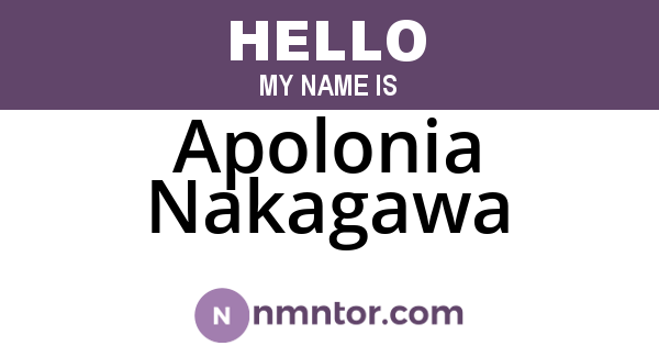 Apolonia Nakagawa