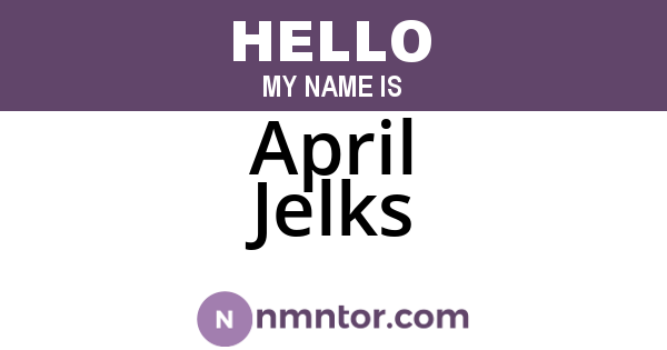 April Jelks