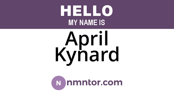 April Kynard