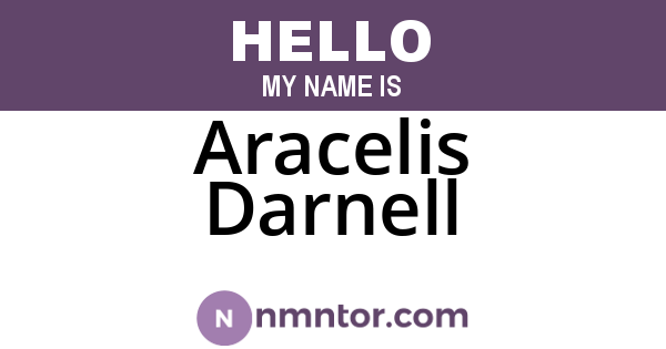 Aracelis Darnell