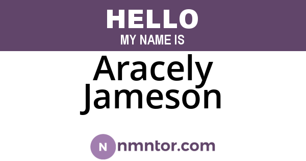 Aracely Jameson