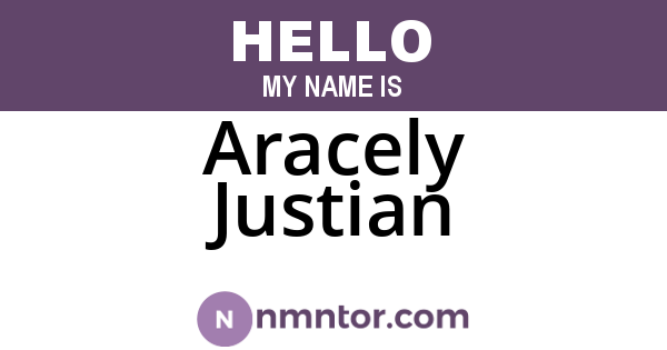 Aracely Justian