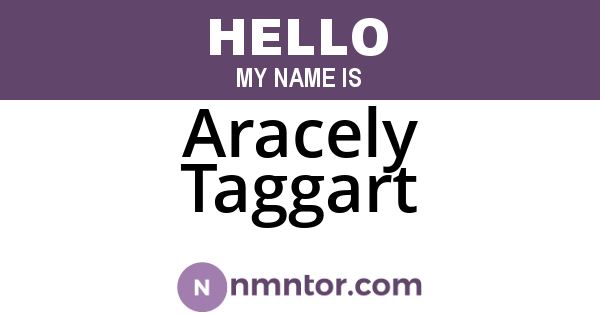 Aracely Taggart