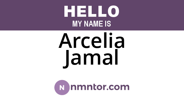 Arcelia Jamal