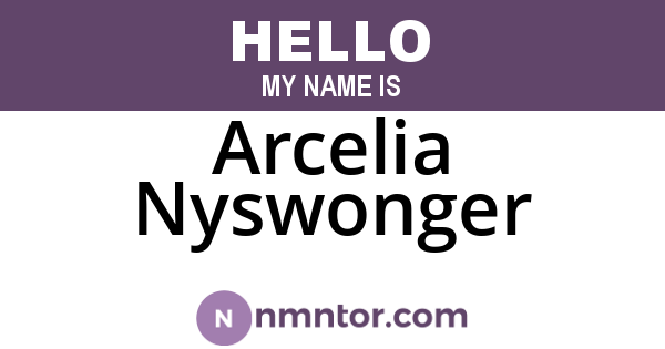 Arcelia Nyswonger