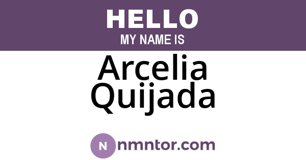 Arcelia Quijada