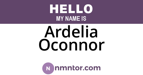 Ardelia Oconnor