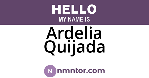 Ardelia Quijada