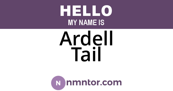 Ardell Tail